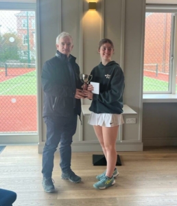 Congratulations to Emma Blessington winner of the Brookfield Open